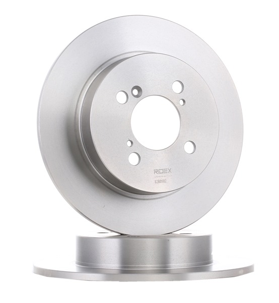 Brake Disc RIDEX 82B0902 82B0902 - photo 1