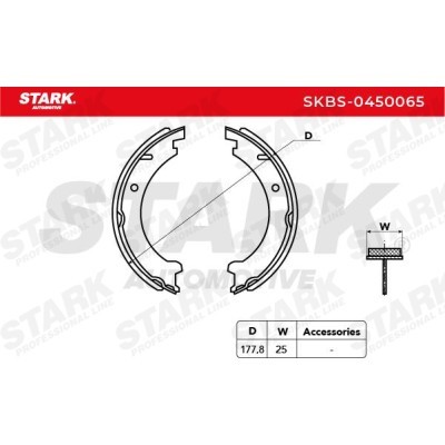 Brake Pads Set Stark SKBS-0450065 SKBS-0450065 - photo 5