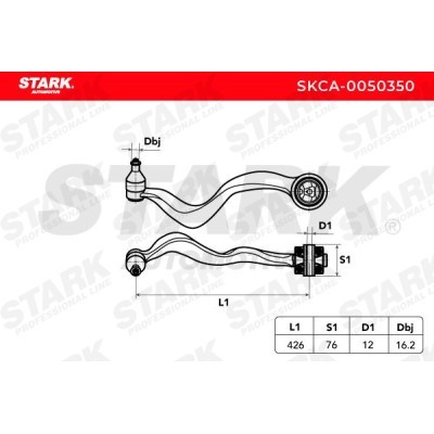 Control Arm Stark SKCA-0050350 SKCA-0050350 - photo 3