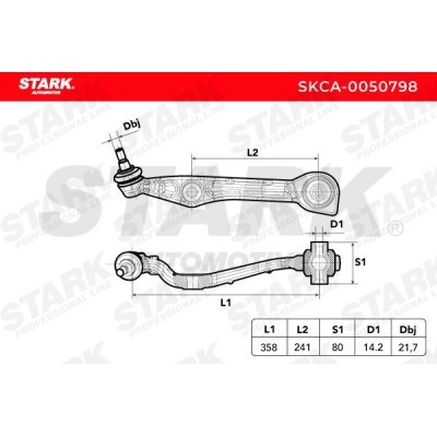 Control Arm Stark SKCA-0050798 SKCA-0050798 - photo 5