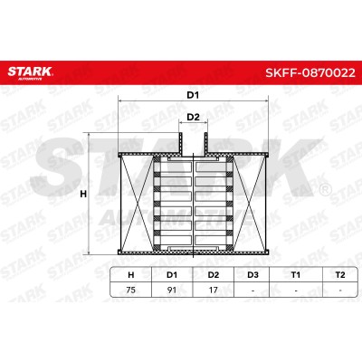 Fuel Filter Stark SKFF-0870022 SKFF-0870022 - photo 6