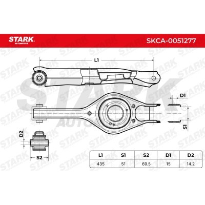 Control Arm Stark SKCA-0051277 SKCA-0051277 - photo 6