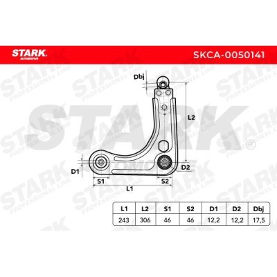 Control Arm Stark SKCA-0050141 SKCA-0050141 - photo 7