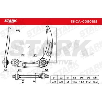 Control Arm Stark SKCA-0050155 SKCA-0050155 - photo 4