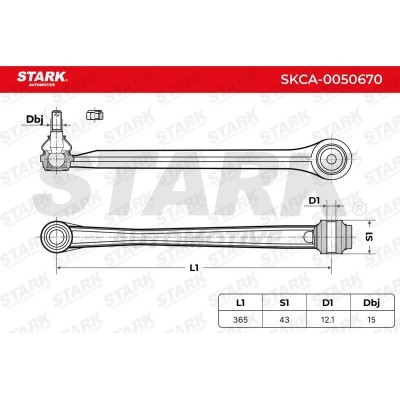 Control Arm Stark SKCA-0050670 SKCA-0050670 - photo 6