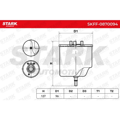 Fuel Filter Stark SKFF-0870094 SKFF-0870094 - photo 6