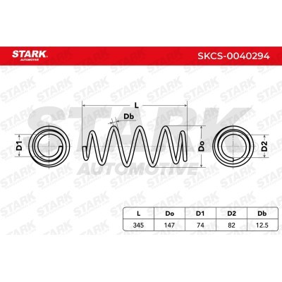 Suspension Spring Stark SKCS-0040294 SKCS-0040294 - photo 4
