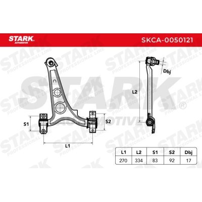 Control Arm Stark SKCA-0050121 SKCA-0050121 - photo 4