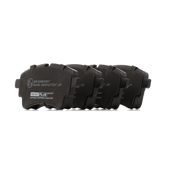 Brake Pads Set RIDEX 402B1962P 402B1962P - photo 1