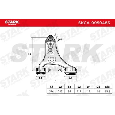 Control Arm Stark SKCA-0050483 SKCA-0050483 - photo 4