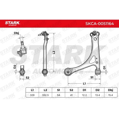 Control Arm Stark SKCA-0051164 SKCA-0051164 - photo 8