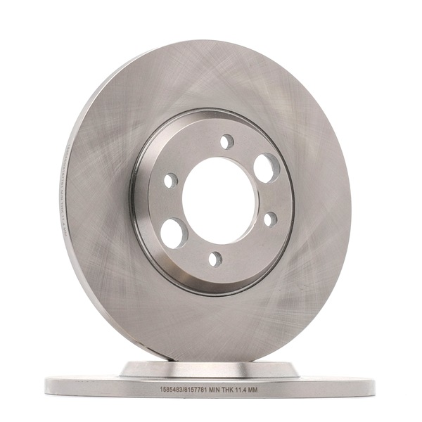 Brake Disc RIDEX 82B1180 82B1180 - photo 1