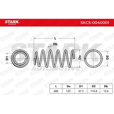 Suspension Spring Stark SKCS-0040001 SKCS-0040001 - photo 6