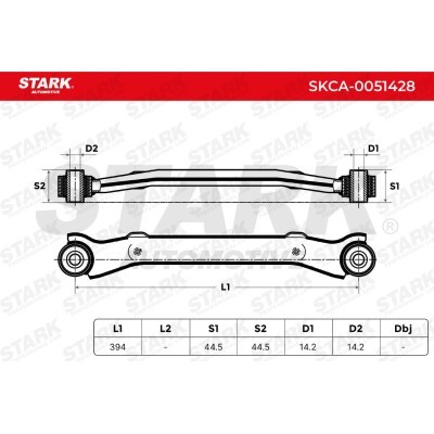 Control Arm Stark SKCA-0051428 SKCA-0051428 - photo 6