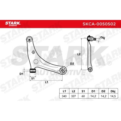 Control Arm Stark SKCA-0050502 SKCA-0050502 - photo 4