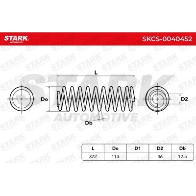 Suspension Spring Stark SKCS-0040452 SKCS-0040452 - photo 5