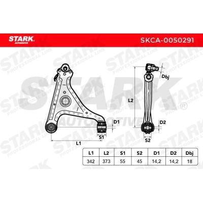 Control Arm Stark SKCA-0050291 SKCA-0050291 - photo 8