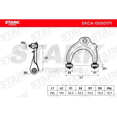 Control Arm Stark SKCA-0050171 SKCA-0050171 - photo 3