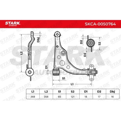 Control Arm Stark SKCA-0050764 SKCA-0050764 - photo 7
