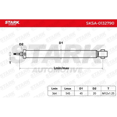Shock Absorber Stark SKSA-0132790 SKSA-0132790 - photo 5