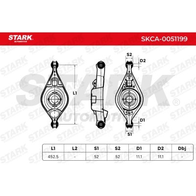 Control Arm Stark SKCA-0051199 SKCA-0051199 - photo 5