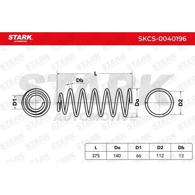 Suspension Spring Stark SKCS-0040196 SKCS-0040196 - photo 5