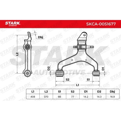 Control Arm Stark SKCA-0051677 SKCA-0051677 - photo 7