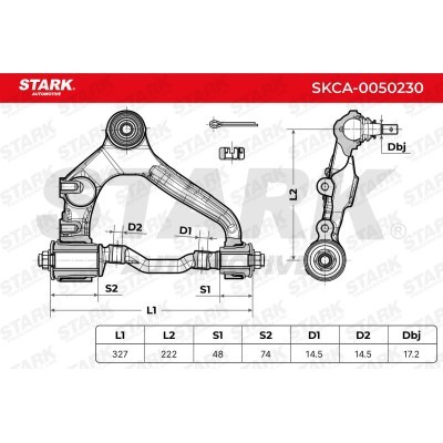 Control Arm Stark SKCA-0050230 SKCA-0050230 - photo 3