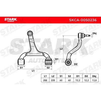 Control Arm Stark SKCA-0050236 SKCA-0050236 - photo 4