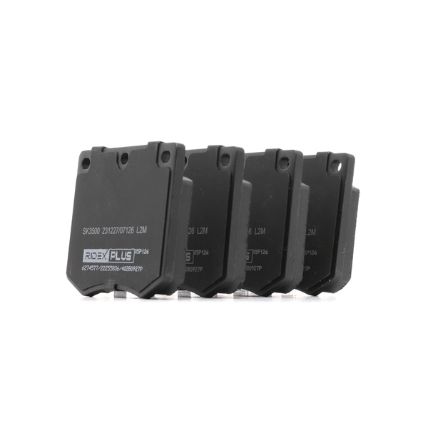 Brake Pads Set RIDEX 402B0927P 402B0927P - photo 1