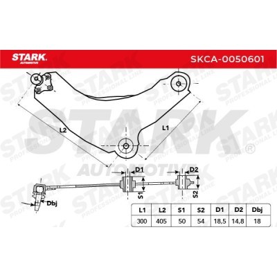 Control Arm Stark SKCA-0050601 SKCA-0050601 - photo 8