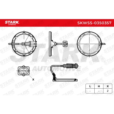 ABS Sensor Stark SKWSS-0350357 SKWSS-0350357 - photo 6