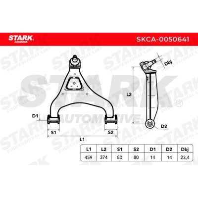 Control Arm Stark SKCA-0050641 SKCA-0050641 - photo 3