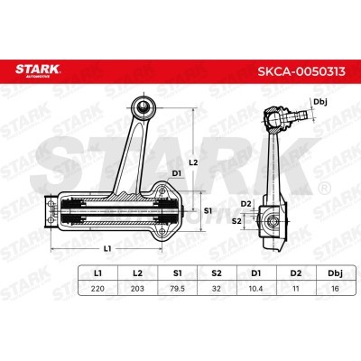 Control Arm Stark SKCA-0050313 SKCA-0050313 - photo 6