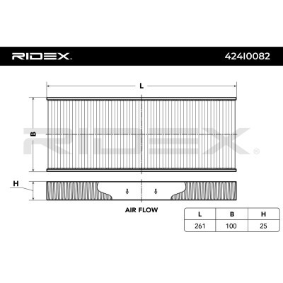 Cabin Air Filter RIDEX 424I0082 424I0082 - photo 3