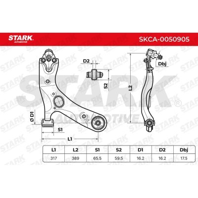 Control Arm Stark SKCA-0050905 SKCA-0050905 - photo 8