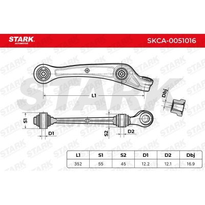 Control Arm Stark SKCA-0051016 SKCA-0051016 - photo 5