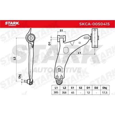 Control Arm Stark SKCA-0050415 SKCA-0050415 - photo 4