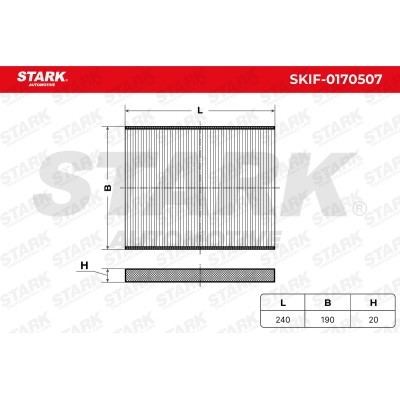 Cabin Air Filter Stark SKIF-0170507 SKIF-0170507 - photo 6