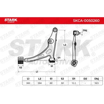 Control Arm Stark SKCA-0050260 SKCA-0050260 - photo 4