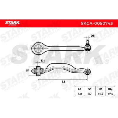 Control Arm Stark SKCA-0050743 SKCA-0050743 - photo 6