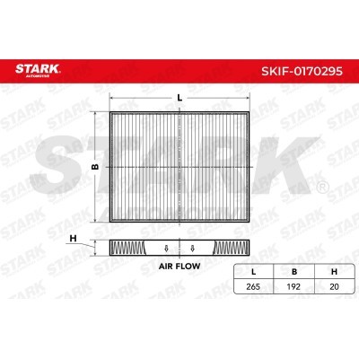 Cabin Air Filter Stark SKIF-0170295 SKIF-0170295 - photo 2