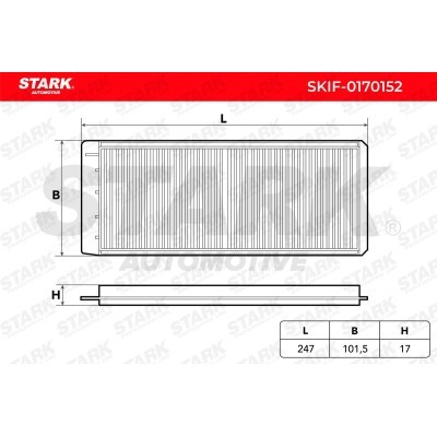 Cabin Air Filter Stark SKIF-0170152 SKIF-0170152 - photo 6