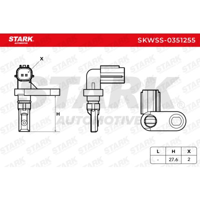 ABS Sensor Stark SKWSS-0351255 SKWSS-0351255 - photo 5