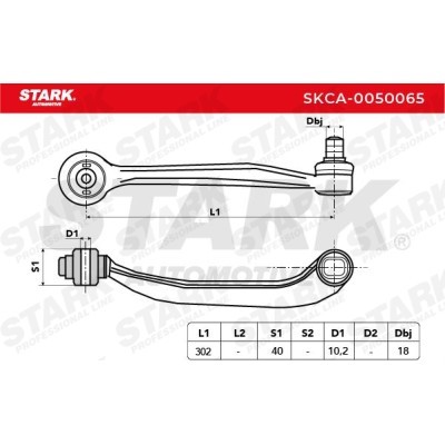 Control Arm Stark SKCA-0050065 SKCA-0050065 - photo 3