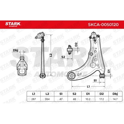 Control Arm Stark SKCA-0050120 SKCA-0050120 - photo 4