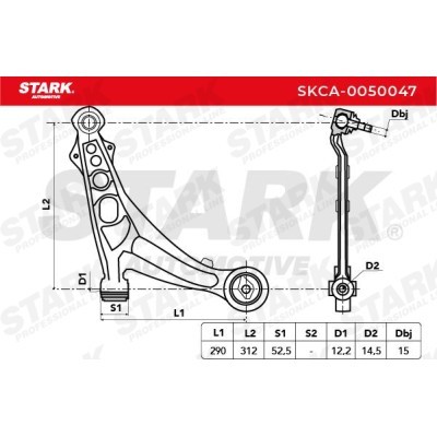 Control Arm Stark SKCA-0050047 SKCA-0050047 - photo 4
