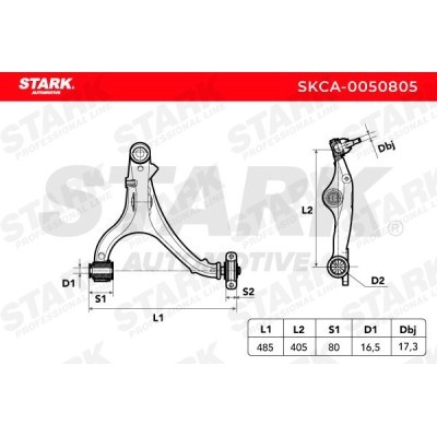 Control Arm Stark SKCA-0050805 SKCA-0050805 - photo 3