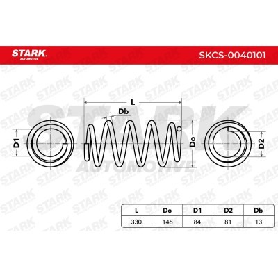 Suspension Spring Stark SKCS-0040101 SKCS-0040101 - photo 6