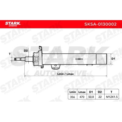 Shock Absorber Stark SKSA-0130256 SKSA-0130256 - photo 3
